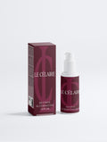 Le Célaire Retinol Alternative Serum shown with its retail box and pump bottle on a clean white studio background.