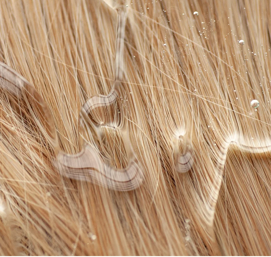 Moisturising Shampoo for all Hair types with hydrating elements gently cleaning and nourishing hair.