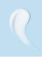 Sensitive Skin Moisturiser Fragrance Free creamy texture on a light blue background, ideal for sensitive skin.