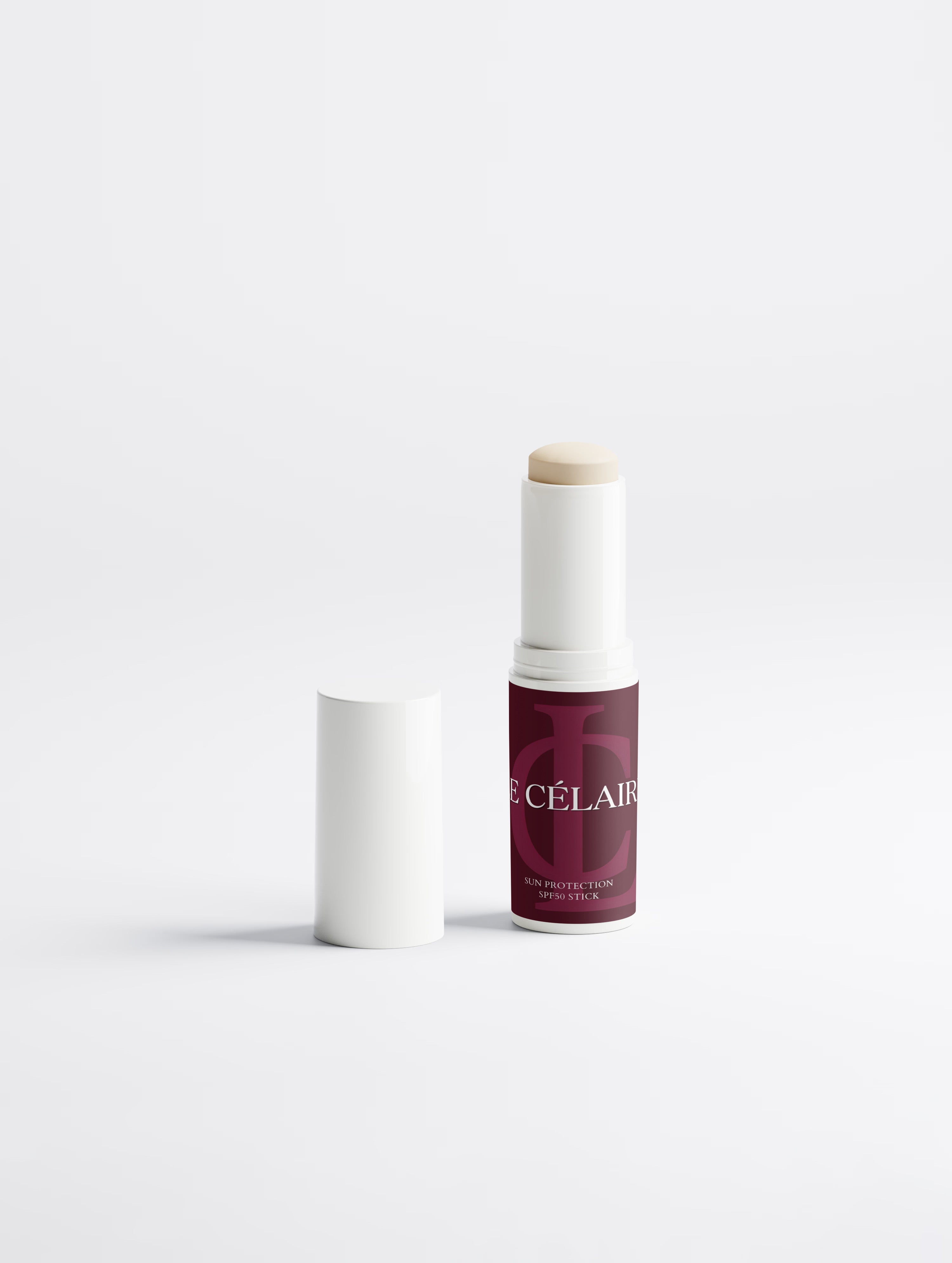 Two skincare products with green and white packaging on a light gray background