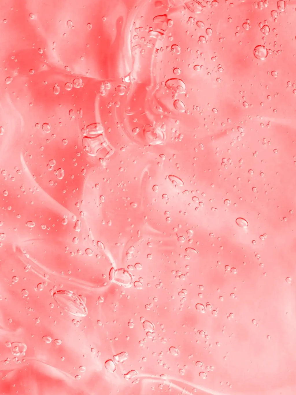 cleansing foam, diamonds, and organic blackberries
