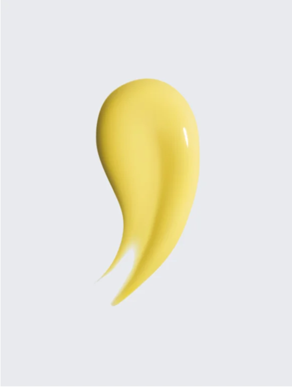 Vitamin C serum for all skin types yellow serum swatch against a light background.